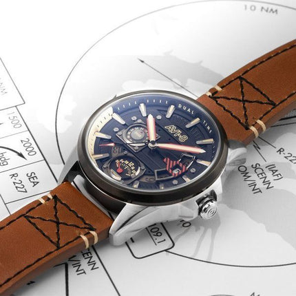 AVI-8 Hawker Harrier Farley Multifunction Black Dial Quartz AV-4098-02 Men's Watch