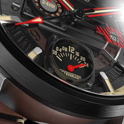 AVI-8 Hawker Harrier Farley Multifunction Black Dial Quartz AV-4098-02 Men's Watch