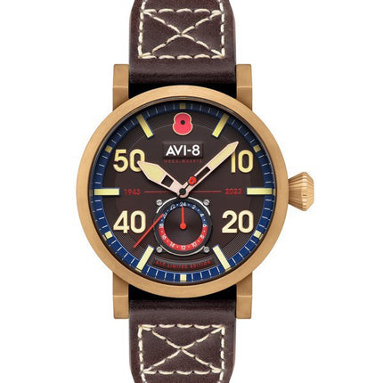 AVI-8 Dambuster 80th Anniversary Royal British Legion Meca-Quartz Limited Edition Brown Dial AV-4108-RBL-05 Men's Watch