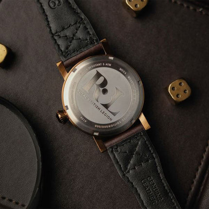 AVI-8 Dambuster 80th Anniversary Royal British Legion Meca-Quartz Limited Edition Brown Dial AV-4108-RBL-05 Men's Watch