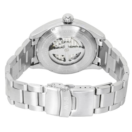 AVI-8 Spitfire Type 300 Stainless Steel Sky Gauge Blue Dial Automatic AV-4147-11 Men's Watch
