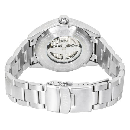 AVI-8 Spitfire Type 300 Pilot Panel Stainless Steel Cream Dial Automatic AV-4147-33 Men's Watch