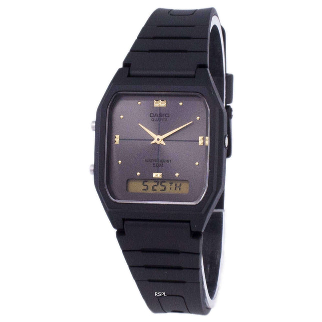 Casio Analog Digital Quartz Dual Time AW-48HE-8AVDF AW-48HE-8AV Mens Watch