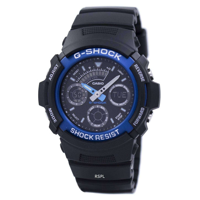 Casio G-shock Analog-Digital World Time Watch AW591-2ADR AW591-2A Mens Watch