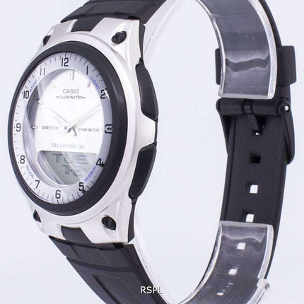 Casio Analog Digital Telememo Illuminator AW-80-7AVDF AW-80-7AV Mens Watch
