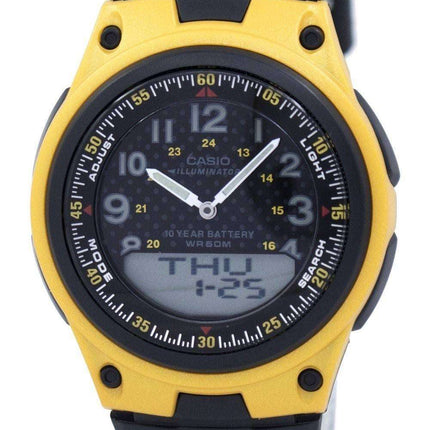 Casio Illuminator World Time Analog Digital AW-80-9BV AW80-9BV Men's Watch