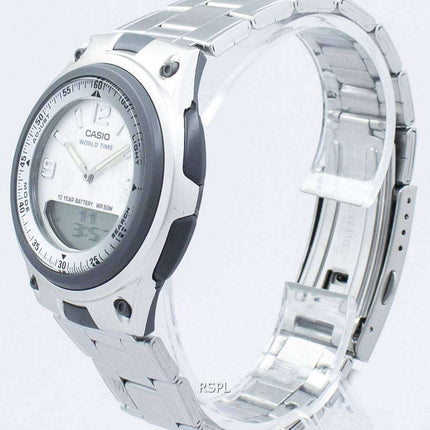 Casio World Time Analog Digital AW-80D-7A2V AW80D-7A2V Men's Watch