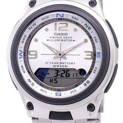 Casio Analog Digital Out Gear Fishing Illuminator AW-82D-7AVDF AW-82D-7AV Mens Watch