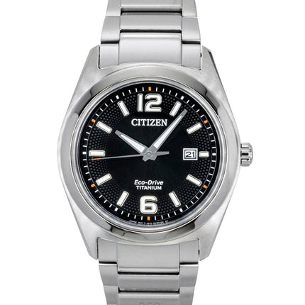 Citizen Super Titanium Black Dial Eco Drive AW1641-81E Men's Watch