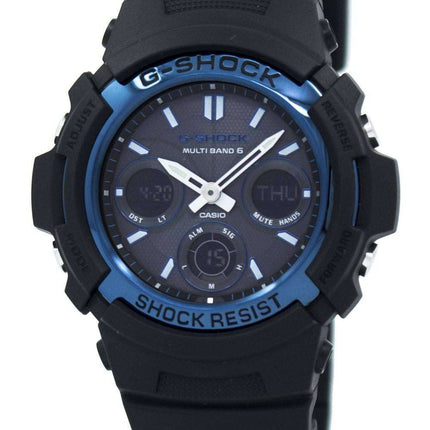 Casio G-Shock Atomic Multi Band 6 Analog-Digital AWG-M100A-1A Men's Watch