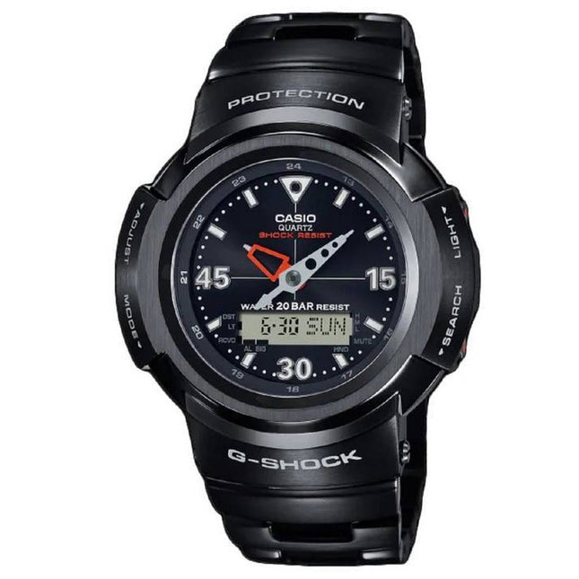 Casio G-Shock Full Metal Analog Digital Solar Powered AWM-500-1A AWM500-1 200M Mens Watch