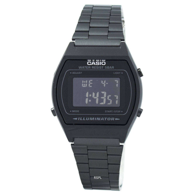 Casio Retro Digital Illuminator Multi Alarm B640WB-1BEF Unisex Watch