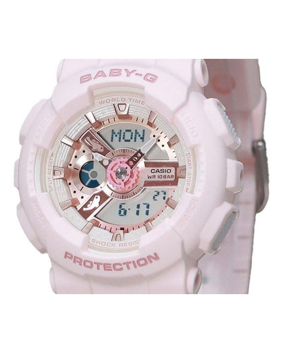 Casio Baby G Analog Digital Aqua Planet Collaboration Pink Bio Based R