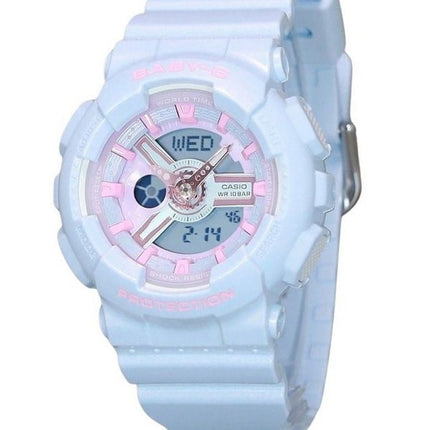Casio Baby-G Analog Digital Resin Strap Multicolor Dial Quartz BA-110FH-2A 100M Women's Watch