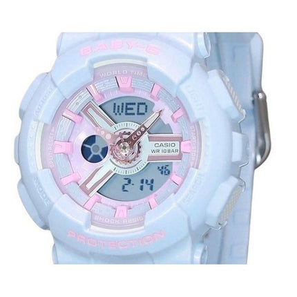 Casio Baby-G Analog Digital Resin Strap Multicolor Dial Quartz BA-110FH-2A 100M Women's Watch