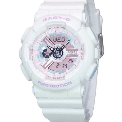 Casio Baby-G Analog Digital Resin Strap Multicolor Dial Quartz BA-110FH-7A 100M Women's Watch