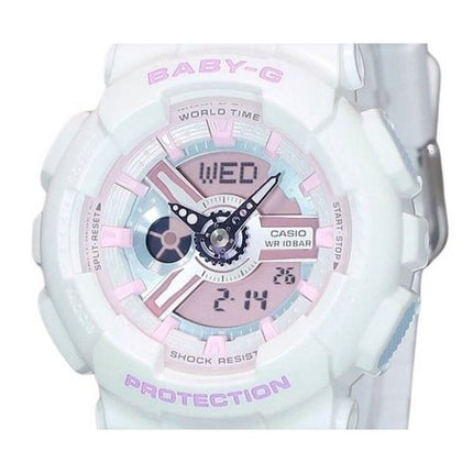 Casio Baby-G Analog Digital Resin Strap Multicolor Dial Quartz BA-110FH-7A 100M Women's Watch