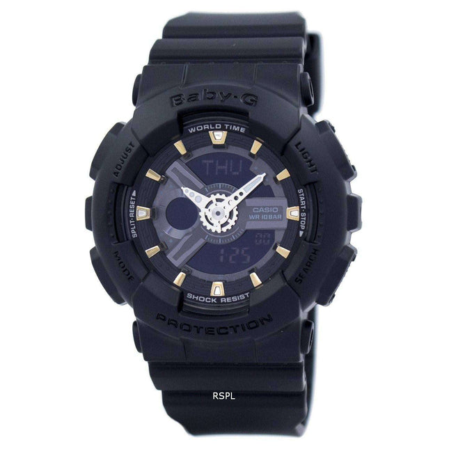 Casio Baby-G World Time Analog Digital BA-110GA-1A BA110GA-1A Women's Watch
