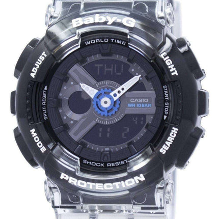 Casio Baby-G Shock Resistant World Time Analog Digital BA-110JM-1A Women's Watch