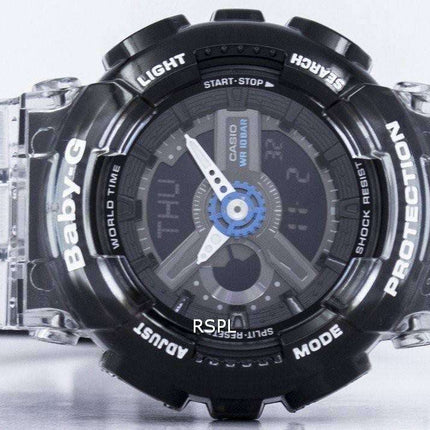 Casio Baby-G Shock Resistant World Time Analog Digital BA-110JM-1A Women's Watch