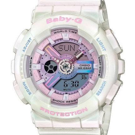 Casio Baby-G Aurora Borealis Analog Digital Quartz BA-110PL-7A1 BA110PL-7 100M Womens Watch