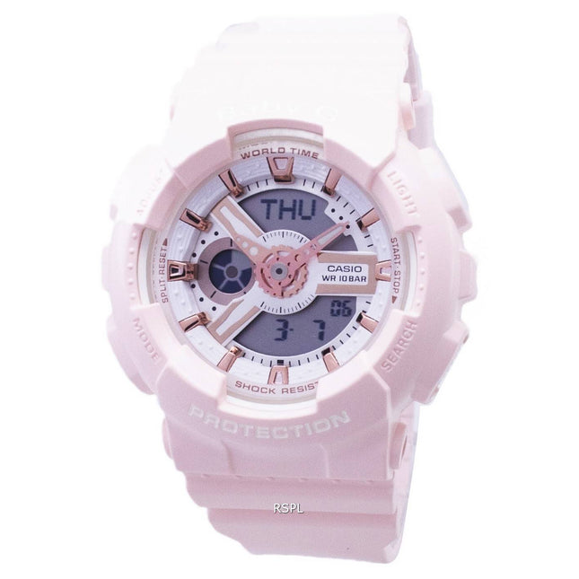 Casio Baby-G BA-110RG-4A BA110RG-4A Analog Digital Women's Watch