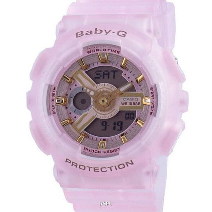 Casio Baby-G World Time Quartz BA-110SC-4A BA110SC-4A 100M Women's Watch