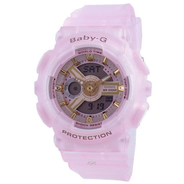 Casio Baby-G World Time Quartz BA-110SC-4A BA110SC-4A 100M Women's Watch