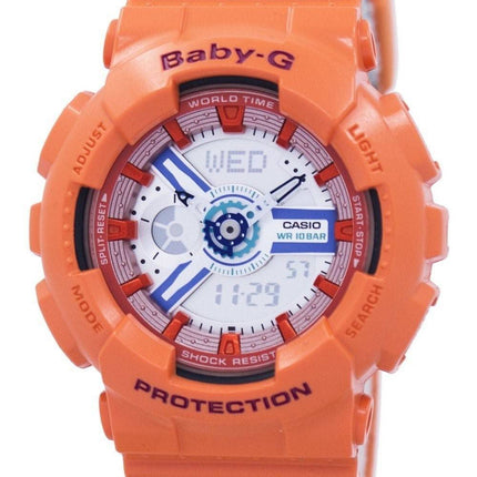 Casio Baby-G World Time Shock Resistant Analog Digital BA-110SN-4A BA110SN-4A Womens Watch