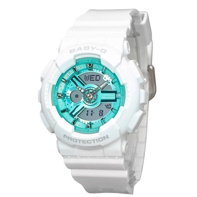 Casio Baby-G Seasonal Collection 2023 Analog Digital Green Dial Quartz BA-110XWS-7A 100M Women's Watch