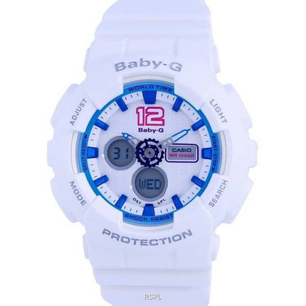 Casio Baby-G Analog Digital Resin Quartz BA-120-7B.G BA120-7 100M Women's Watch