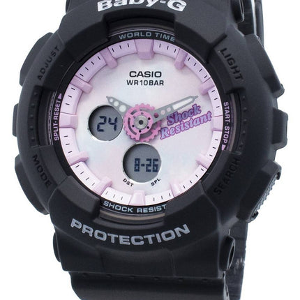 Casio Baby-G Analog Digital BA-120T-1A BA120T-1A World Time Quartz Women's Watch