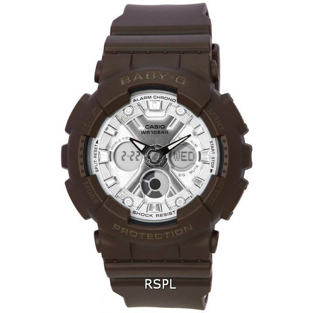 Casio Baby-G Sweets Collection Chocolate Analog Digital Quartz BA-130SW-5A BA130SW-5 100M Women's Watch