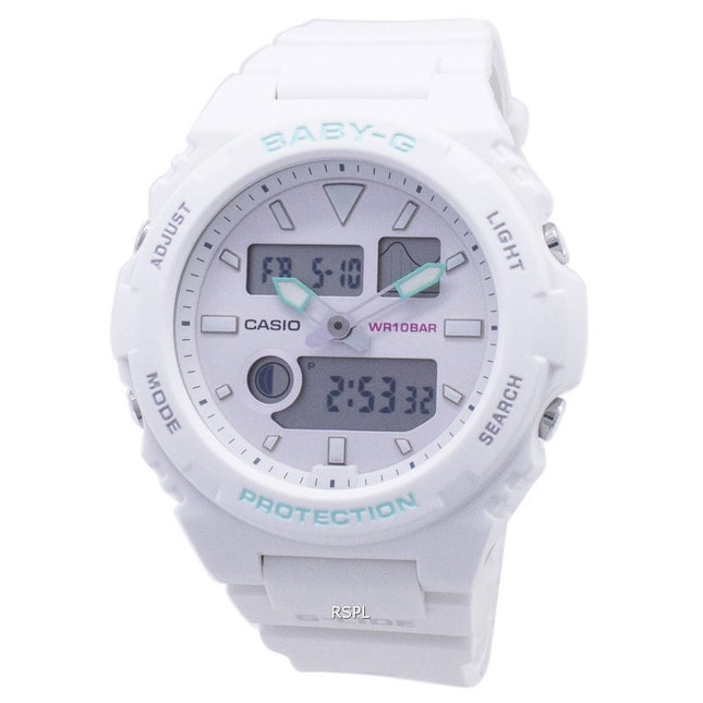 Casio Baby-G G-Glide BAX-100-7A BAX100-7A Tide Graph Women's Watch