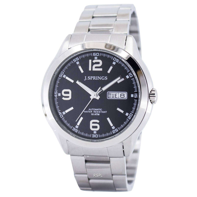 J.Springs by Seiko Automatic Black Dial 100M BEB035 Men's Watch