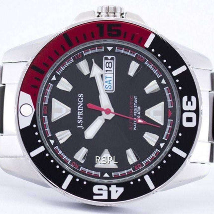 J.Springs by Seiko Sports Automatic Black Dial 100M BEB077 Men's Watch
