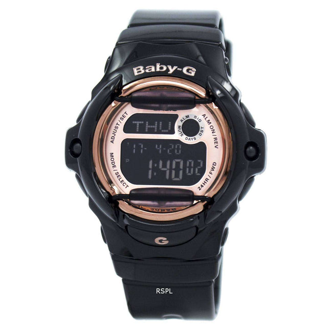Casio Baby-G Digital World Time Databank BG-169G-1 Womens Watch