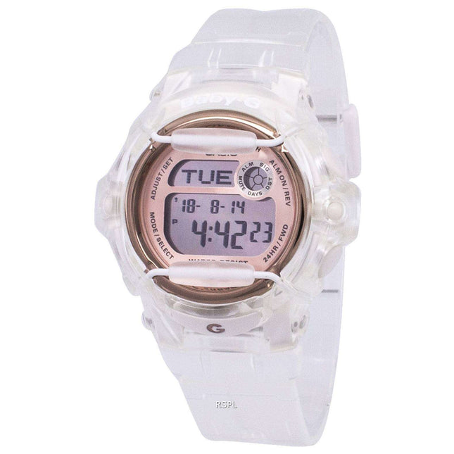 Casio Baby-G Shock Resistant Alarm Digital 200M BG-169G-7B BG169G-7B Women's Watch