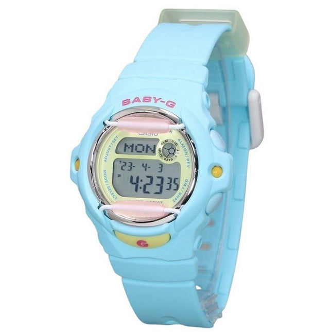Casio Baby-G Digital Beach Scene Theme Series Blue Resin Strap Quartz BG-169PB-2 200M Womens Watch