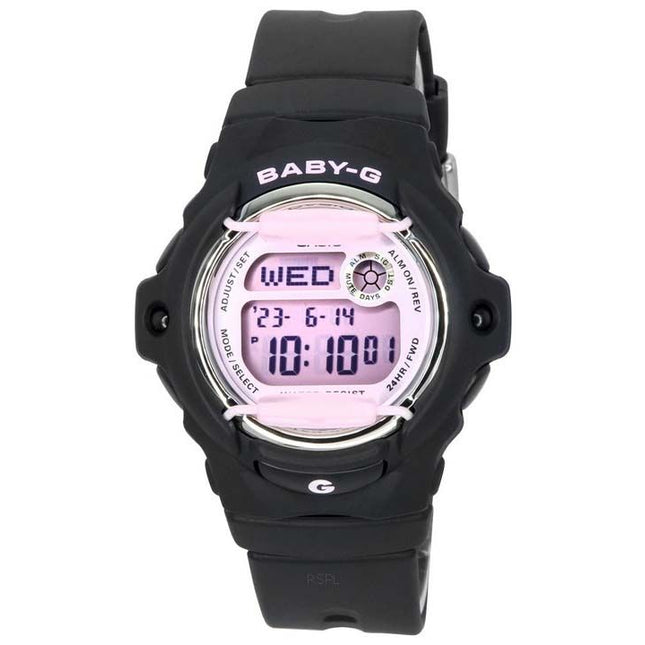 Casio Baby-G Digital Resin Strap Pink Dial Quartz BG-169U-1C 200M Women's Watch
