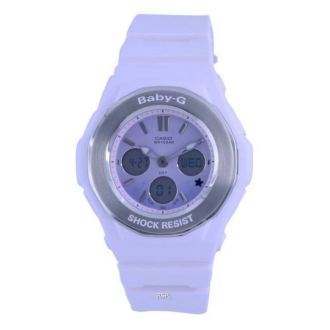 Casio Baby-G Analog Digital Resin Quartz BGA-100ST-4A.G BGA100ST-4 100M Women's Watch