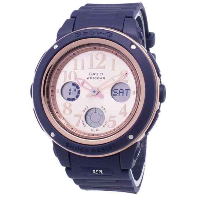 Casio Baby-G BGA-150PG-2B1 Illumination Analog Digital Women's Watch