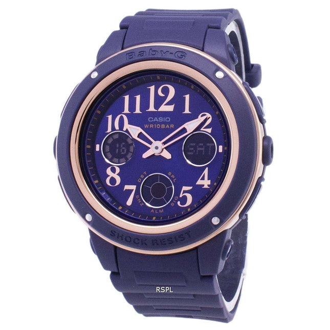 Casio Baby-G BGA-150PG-2B2 Illumination Analog Digital Women's Watch