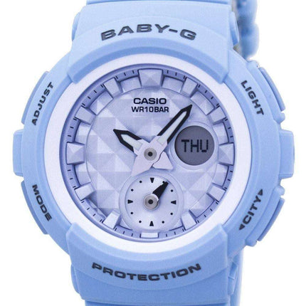 Casio Baby-G Shock Resistant World Time Analog Digital BGA-190BE-2A Women's Watch