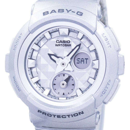 Casio Baby-G Shock Resistant World Time Analog Digital BGA-195-8A Women's Watch