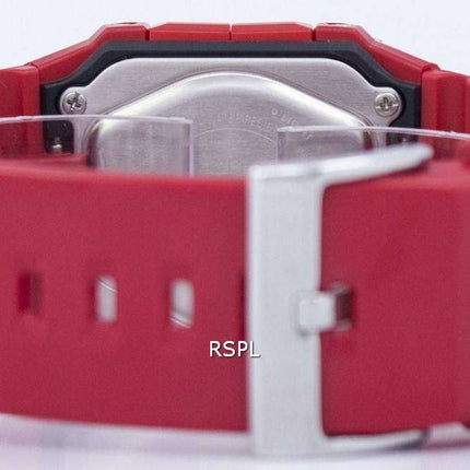 Casio Baby-G Red Alarm World Time BGA-200PD-4B Womens Watch