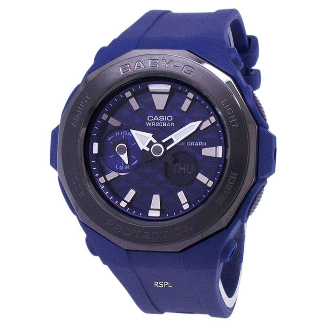 Casio Baby-G Tide Graph Analog Digital 200M BGA-225G-2A BGA225G-2A Women's Watch