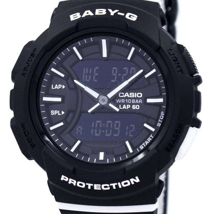 Casio Baby-G Shock Resistant Dual Time Analog Digital BGA-240-1A1 Women's Watch