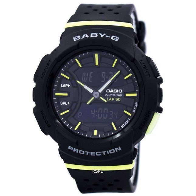 Casio Baby-G Shock Resistant Dual Time Analog Digital BGA-240-1A2 Women's Watch