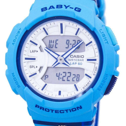 Casio Baby-G Shock Resistant Dual Time Analog Digital BGA-240L-2A2 Women's Watch